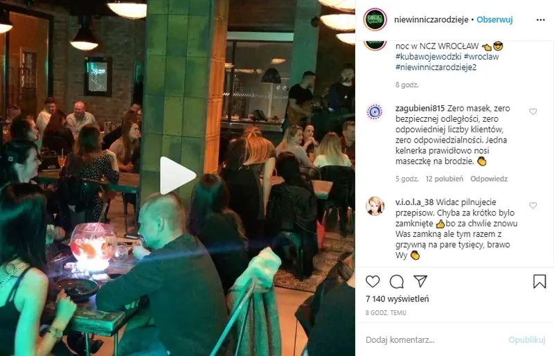 Otwarcie Restauracji Kuby Wojewódzkiego / Instagram