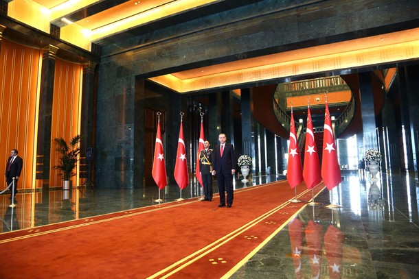 TURKEY POLITICS NEW PRESIDENTIAL PALACE