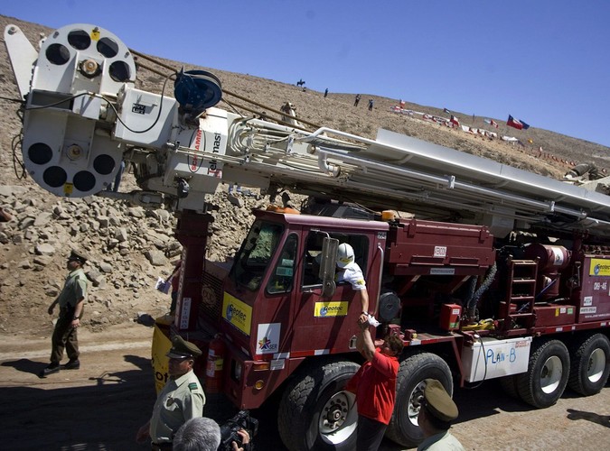 Schramm T-130 - maszyna, która wykonała odwiert