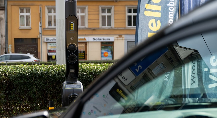 Na ulicy Pułaskiego naładujemy elektryka w publicznej ładowarce