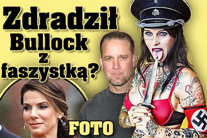 Zdradził Sandrę Bullock z faszystką? FOTO