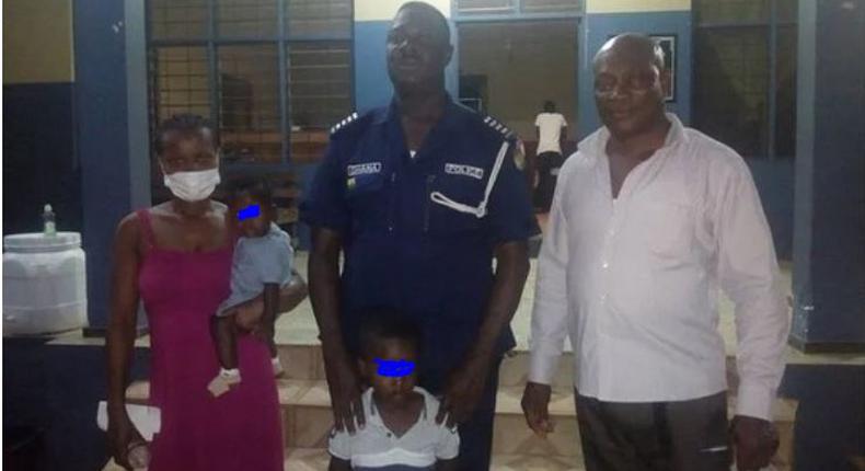 Boy, 4 reports mother to Ghana police as younger brother slips and falls while being bathed