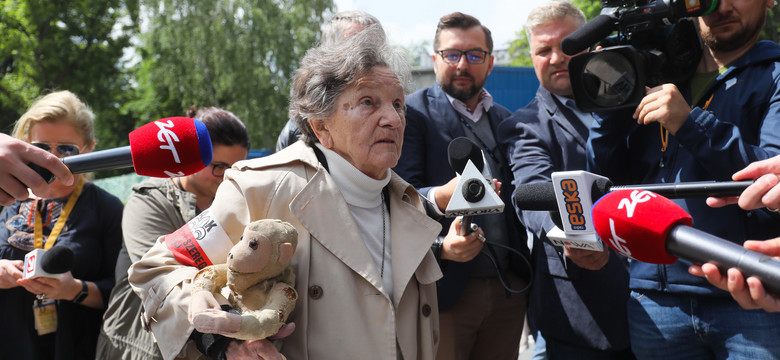 Wanda Traczyk-Stawska ponownie próbowała spotkać się z protestującymi w Sejmie