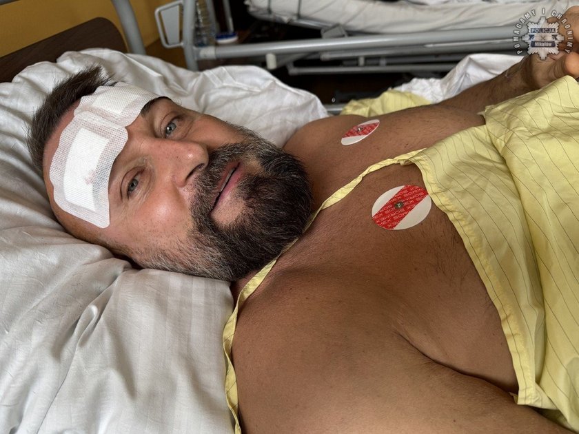 Silesia. The police commandant is fighting for his life. Loved ones ask for help