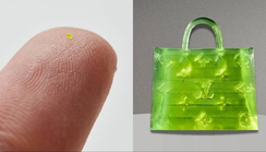 The world's smallest bag, tiny as a grain of salt, was sold for ₦‎47 million