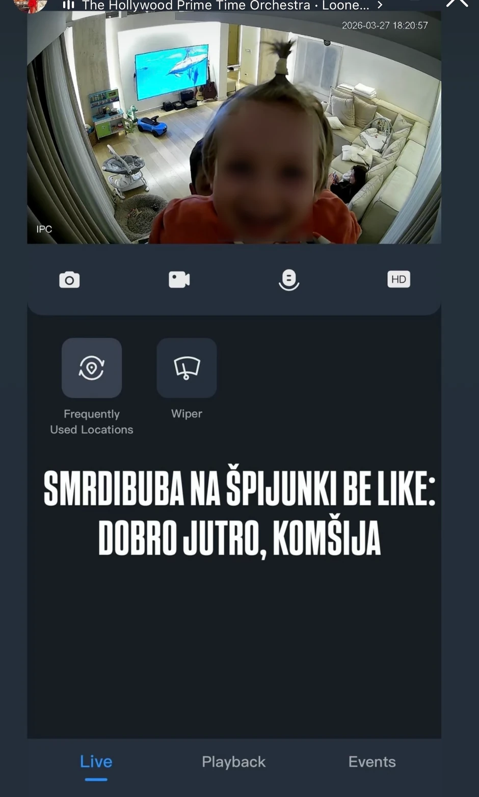 Mina Naumović podelila slike sa sigurnosnih kamera