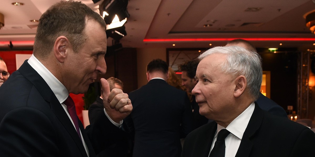 Jacek Kurski i Jarosław Kaczyński znają się od lat.