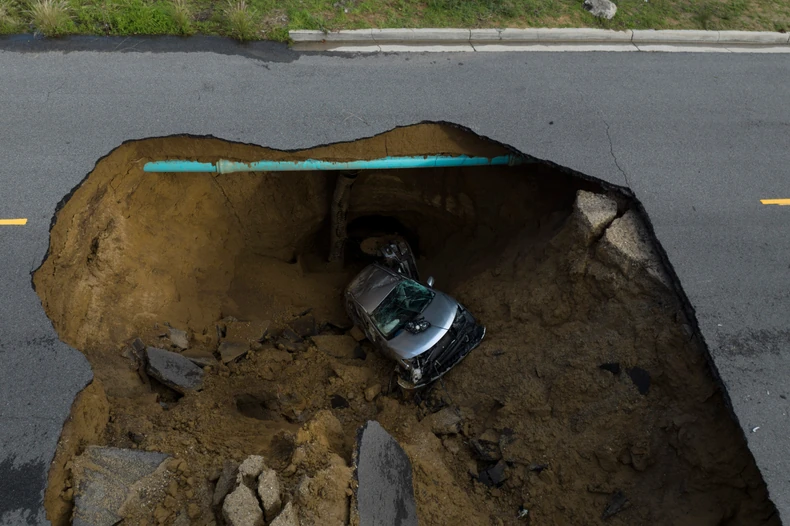 Rupa na putu u Los Anđelesu