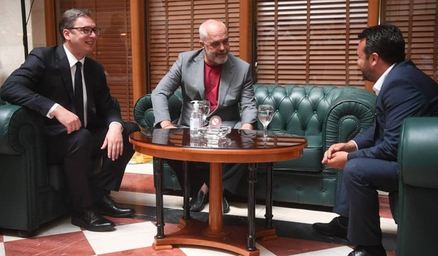 alerksandar vučić edi rama yoran yaev foto instagram buducnostsrbijeav