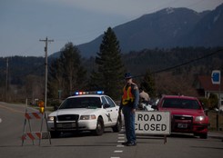 Lawina błota w USA. Ponad sto zaginionych. ZDJĘCIA