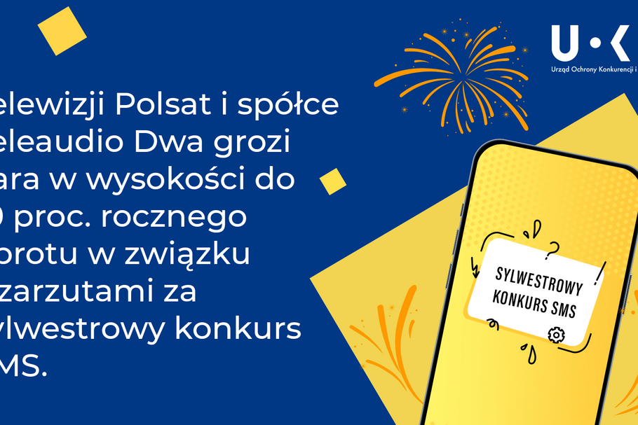 SMS-owy konkurs z okazji sylwestra wzbudził poważne wątpliwości UOKiK-u. Zdaniem urzędu telewidzowie zostali wprowadzeni w błąd