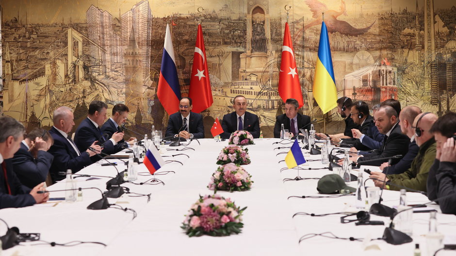 Rozmowy pokojowe Ukrainy i Rosji w Stambule (29.03.2022 r.)