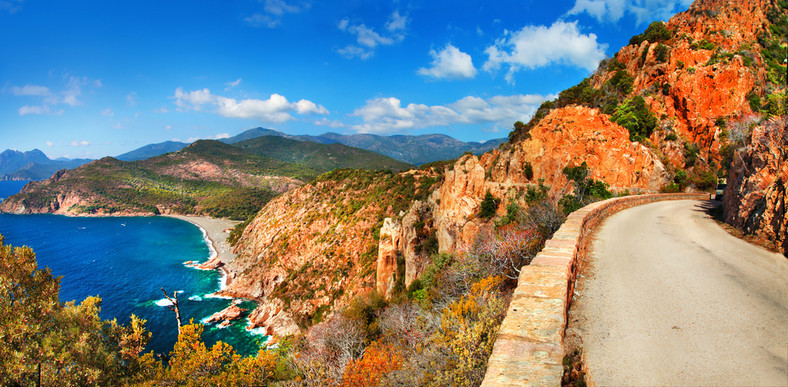 Korsyka, pejzaż 