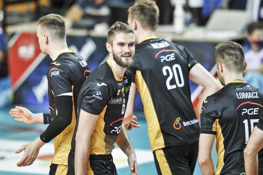 Siatkowka. PlusLiga. MKS Bedzin - PGE Skra Belchatow. 15.11.2020