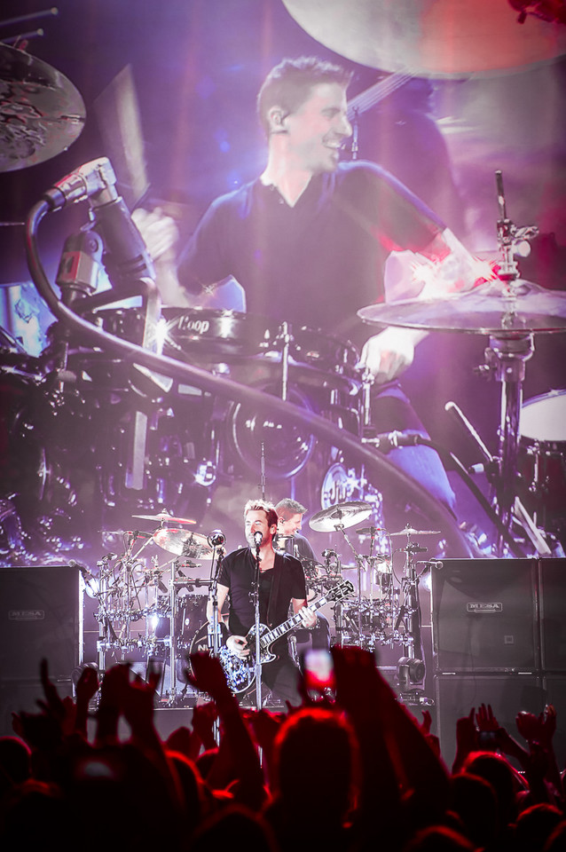 Nickelback na koncercie w Warszawie