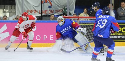 Polscy hokeiści szaleją w Anglii! Rozbili Koreę 7:0. Jeszcze 60 minut i bedą w siódmym niebie!