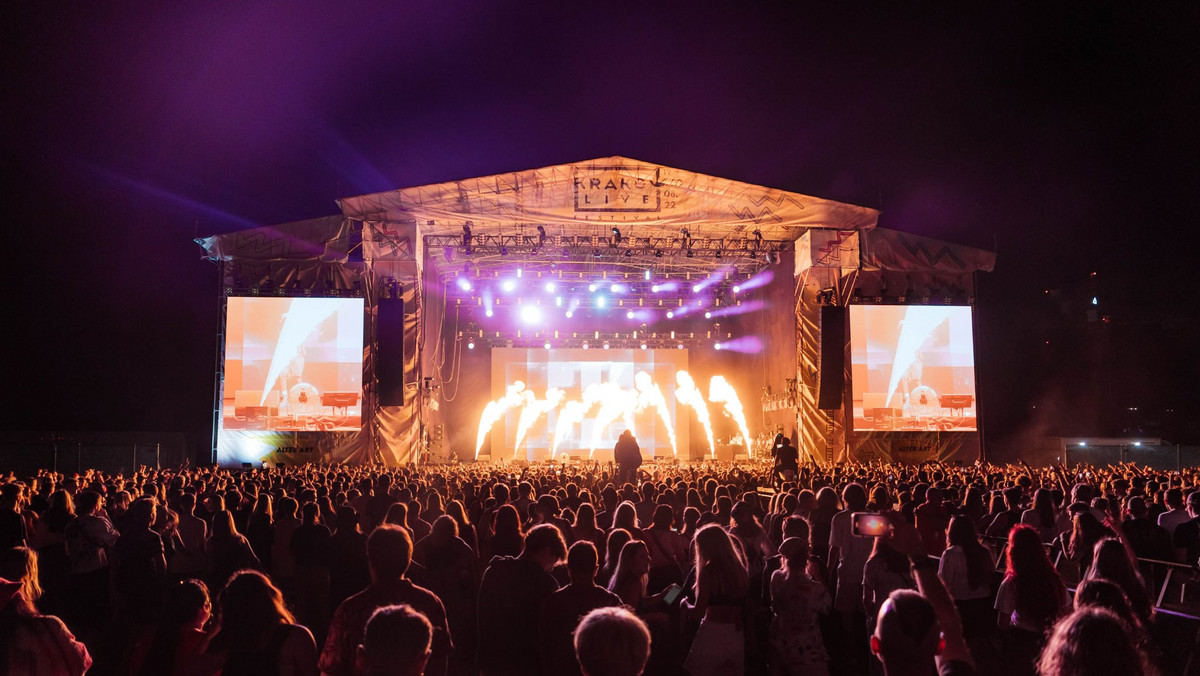 Kraków Live Festival opóźnia rozpoczęcie koncertów. Ostrzeżenie przed pogodą