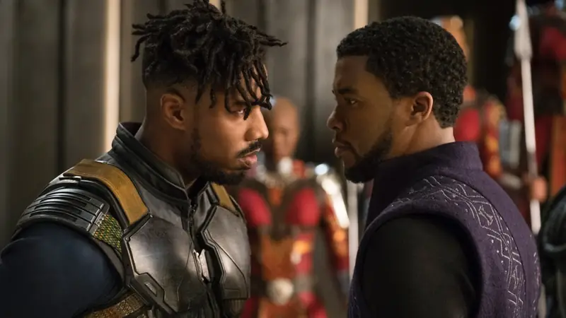 Michael B. Jordan i Chadwick Boseman 