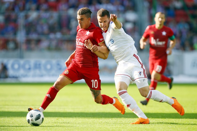 Pilka nozna. Ekstraklasa. Wisla Krakow - Zaglebie Lubin. 09.05.2018