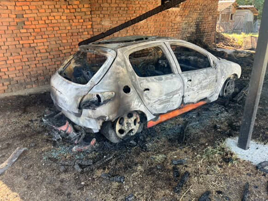 Posledice požara kod Čačka