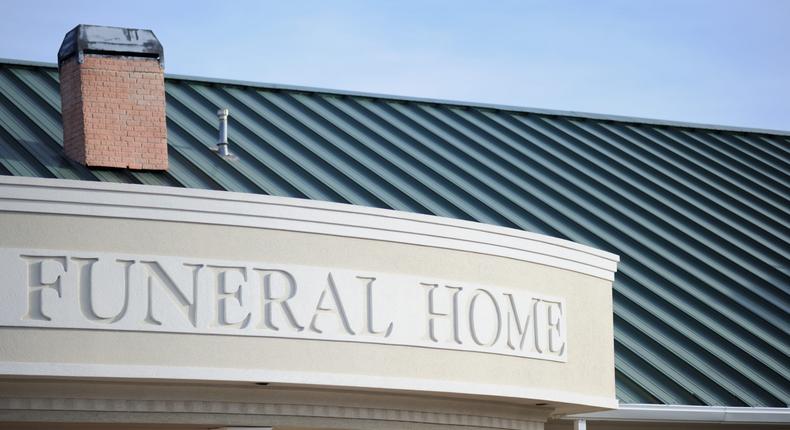 A stock image of a funeral home.Getty Images