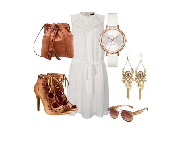 STYLIZACJE ze zwiewnymi sukienkami i spódniczkami na lato 2015