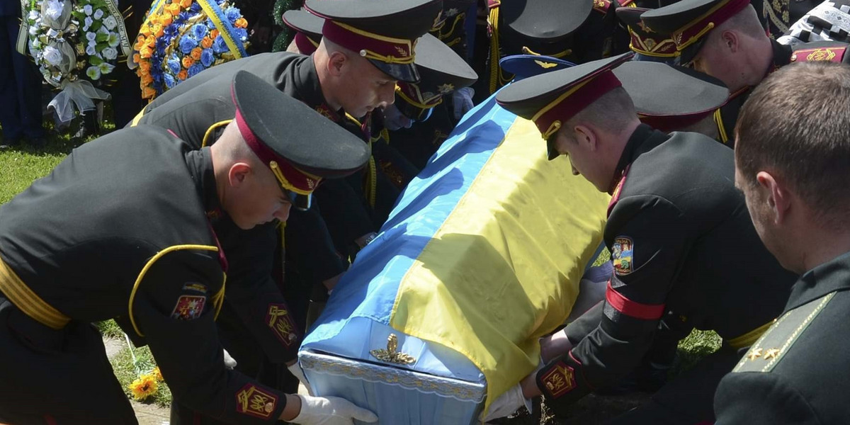 Groza na Ukrainie. Zabici żołnierze, walki, apel o wkroczenie wojsk rosyjkich