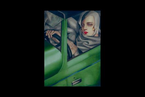 Tamara Łempicka, Autoportret 