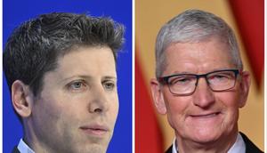 OpenAI CEO Sam Altman has the voice assistant Apple CEO Tim Cook wishes he had.Anadolu / Doug Peters - PA Images / Getty