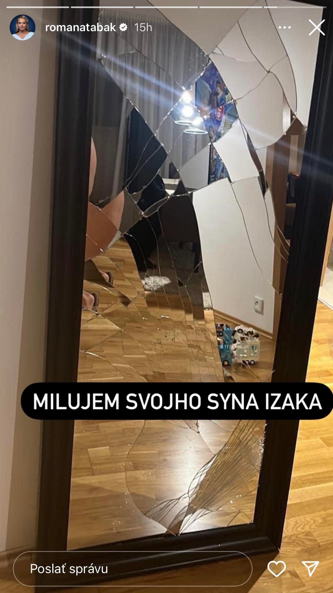 Syn Romany Tabák jej pripravil riadne prekvapenie.