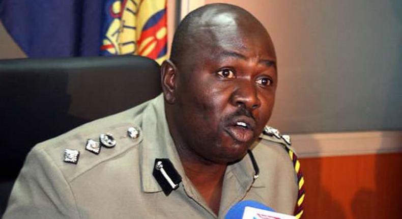 Police spokesperson Charles Owino during a past media briefing