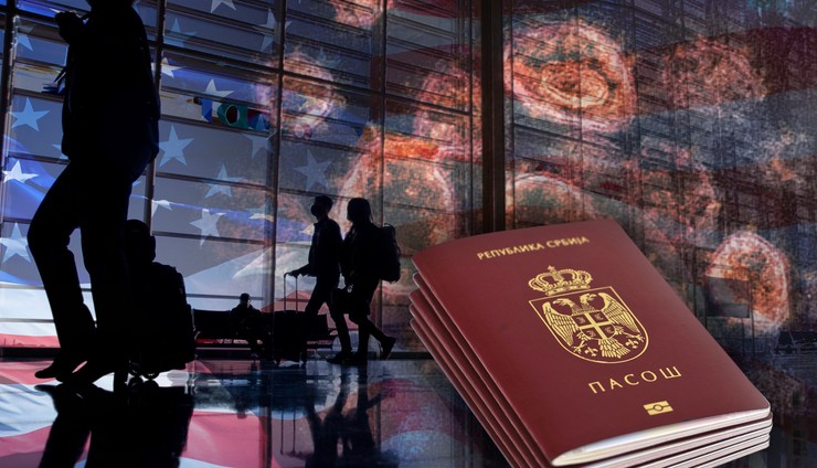 amerika korona pasos aerodrom foto RAS epa michael reynold, tanjug ap, Shutterstock