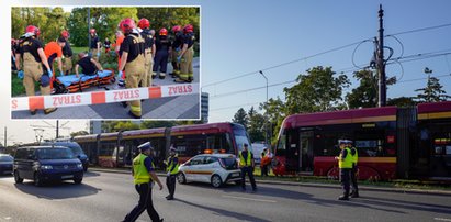 Wypadek tramwajów w centrum Łodzi. Prokuratura wszczęła śledztwo. Zobacz, jak doszło do zderzenia [WIDEO]