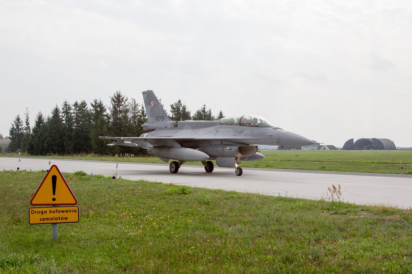 Kamil Stoch poleciał F-16!