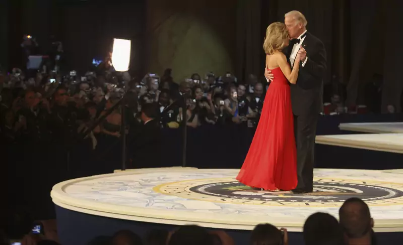 Pierwszy taniec amerykańskiej pary prezydenckiej