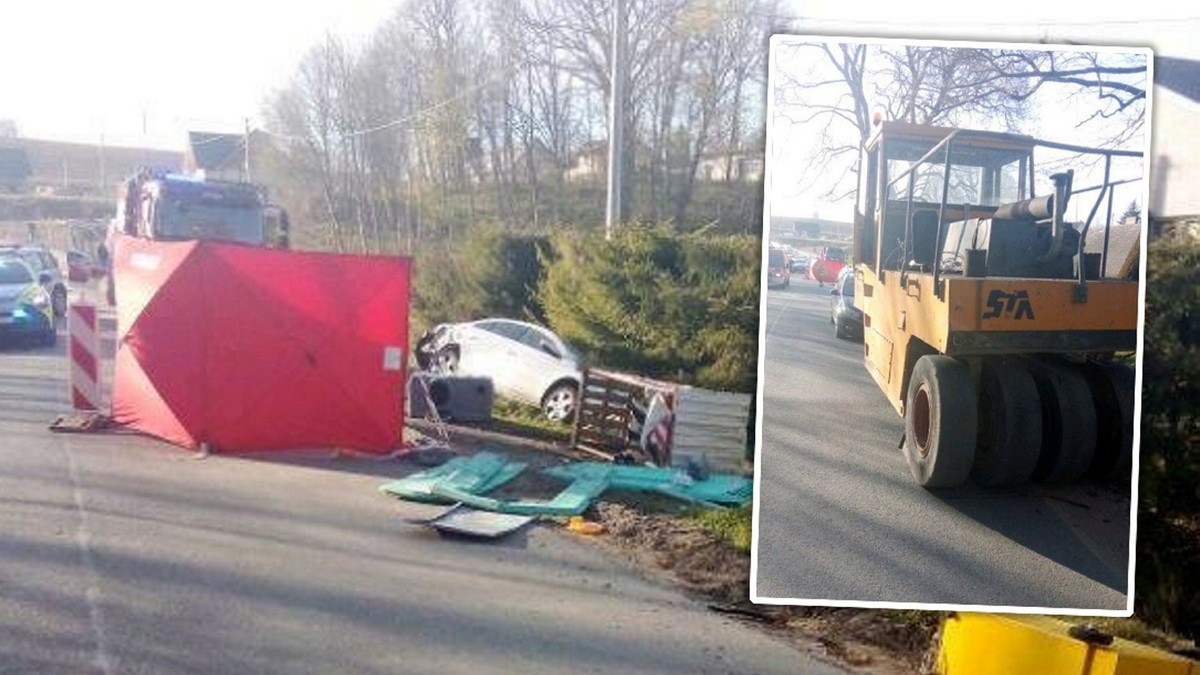 Straszne kulisy wypadku z udziałem walca. 24-letnia Zuzanna zginęła, kierując ruchem