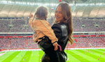 Tak Anna Lewandowska z córką kibicowała Robertowi podczas meczu Polska-Albania