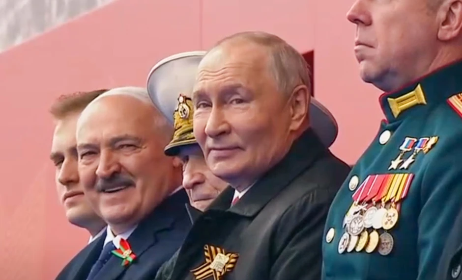 Vojna parada u Moskvi Putin