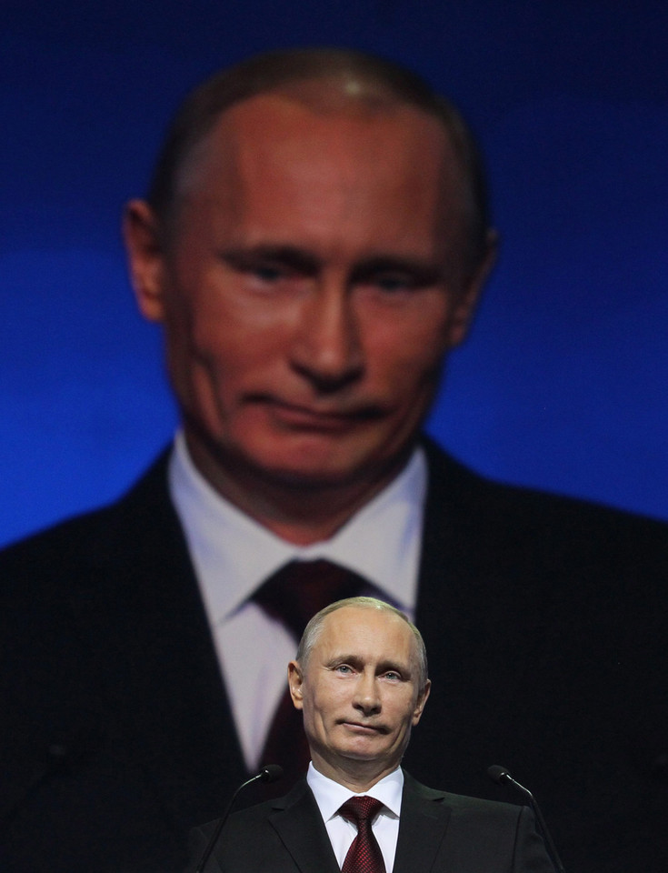 Putin oficjalnym kandydatem na prezydenta Rosji
