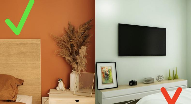 Designers said terracotta is in and TVs in the bedroom are out this spring.Kseniya Ovchinnikova/Getty Images; liyuhan/Shutterstock