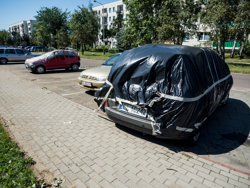 Łódź wciąż sprząta po nawałnicy