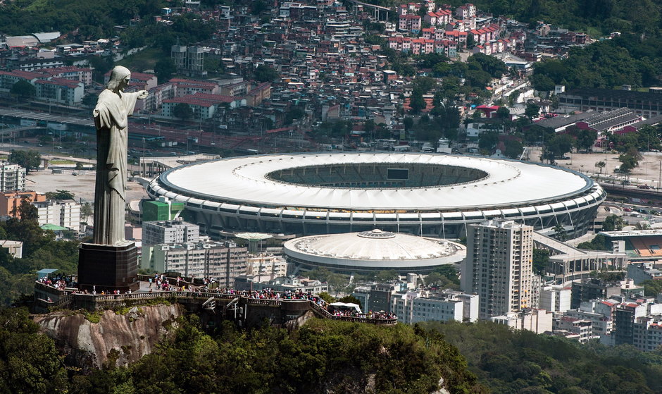 Maracana – jeden z najbardziej znanych stadionów piłkarskich świata. To tam w 2014 roku Brazylia uległa 1:7 Niemcom. 