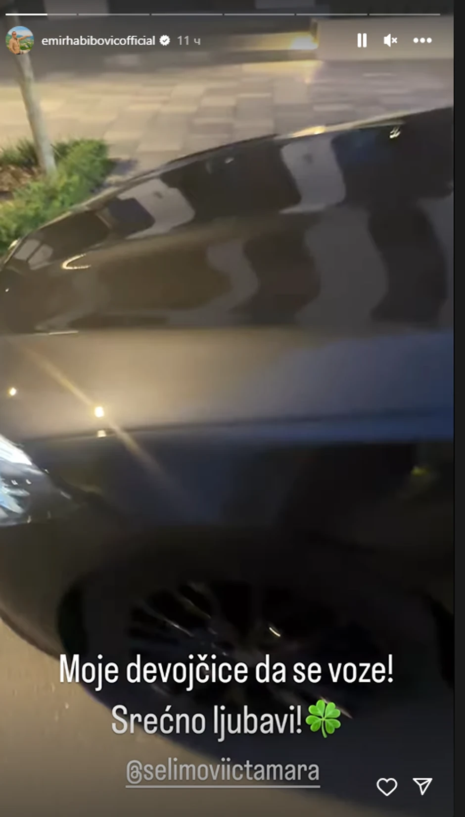 Emir Habibović kupio ženi auto