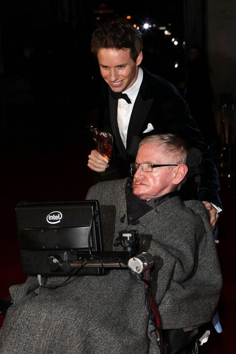 Eddie Redmayne i Stephen Hawking