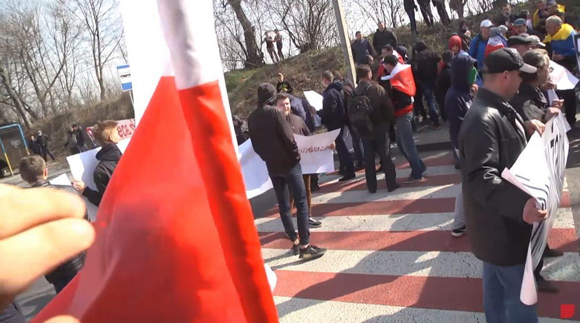 Protest na Ukrainie