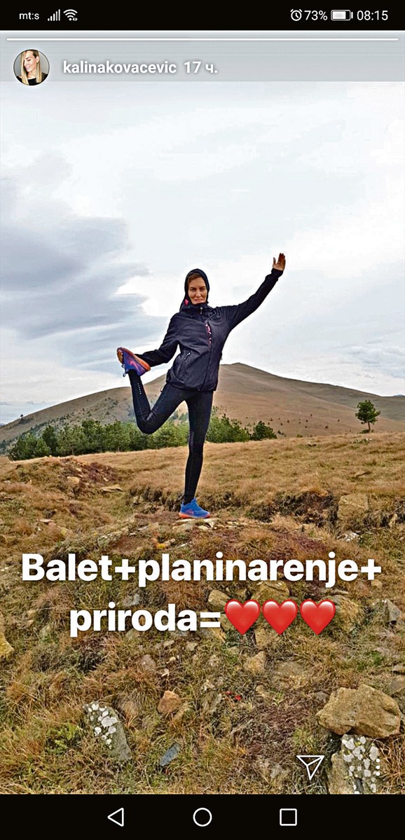 Trudna Kalina Kovačević planinari