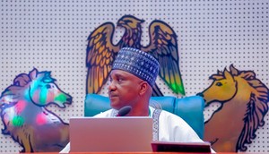 Speaker of the House of Representatives, Hon. Tajudeen Abbas. [Twitter:Omoruyi]