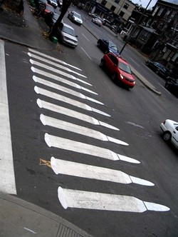 Sztuka uliczna w ciekawym wydaniu