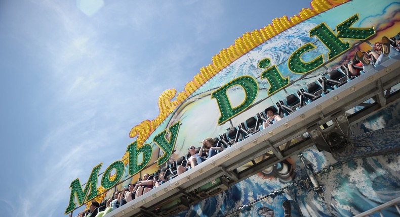A 10-year-old boy was seriously injured after he got flung off the Moby ...