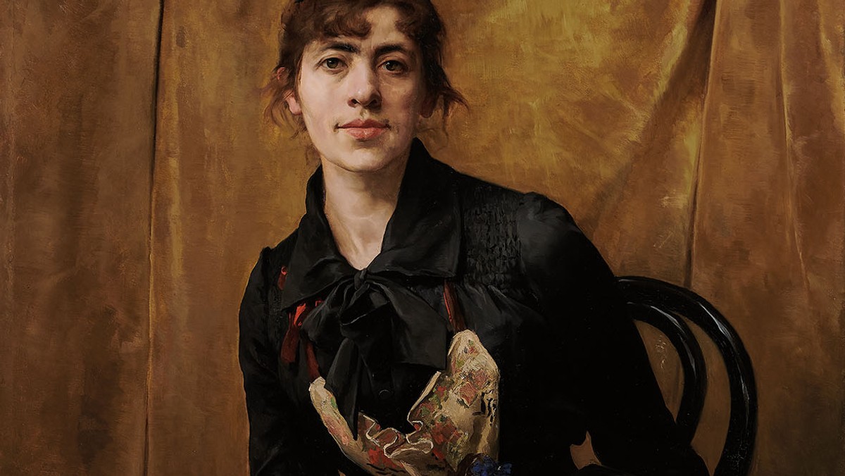 Anna Bilińska, ,,Portret własny, 1887